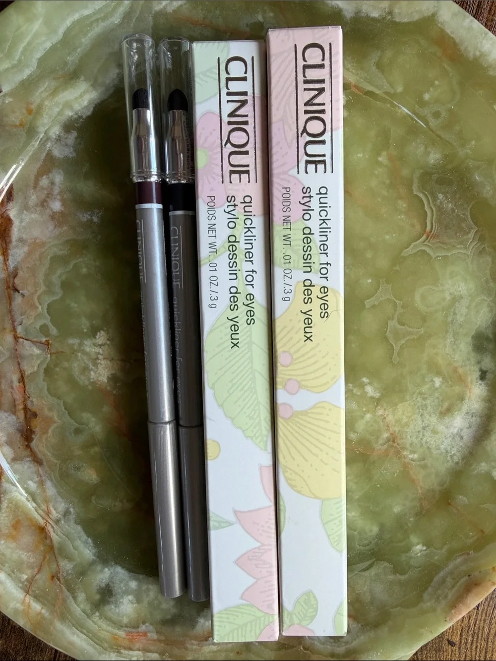Clinique Quickliner for Eyes Set of 2 - New in Box